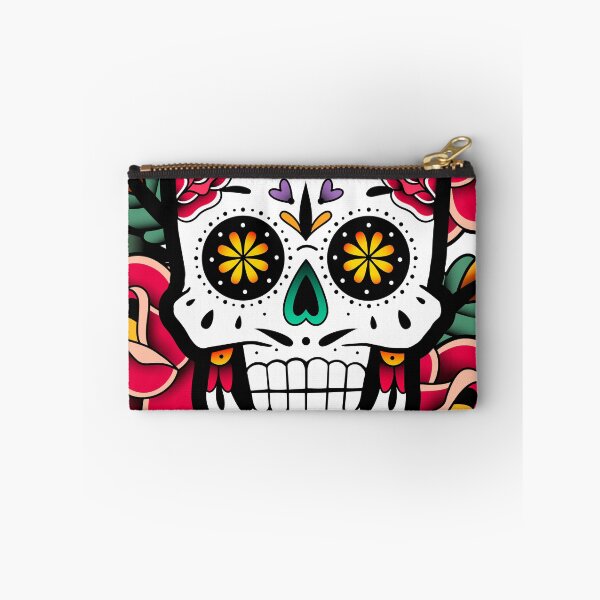 Item preview, Sugar Skull With Roses Art Collection designed and sold by JTS STORE.