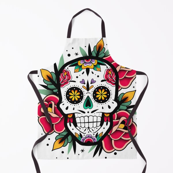 Item preview, Sugar Skull With Roses Art Collection designed and sold by JTS STORE.