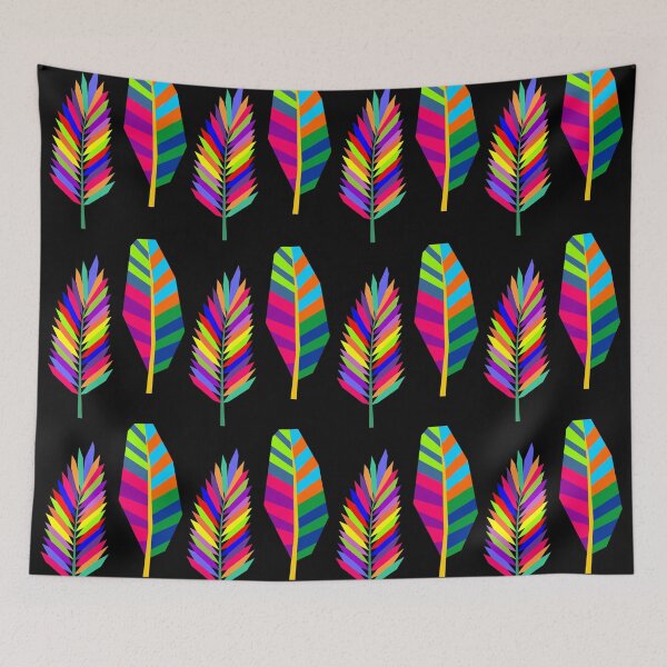 Artikelvorschau, colorful banana leaf and palm patterns 001 entworfen und verkauft von ahmadnusyirwan.