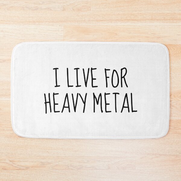 Item preview, I Live For Heavy Metal designed and sold by LittleBitDarker.