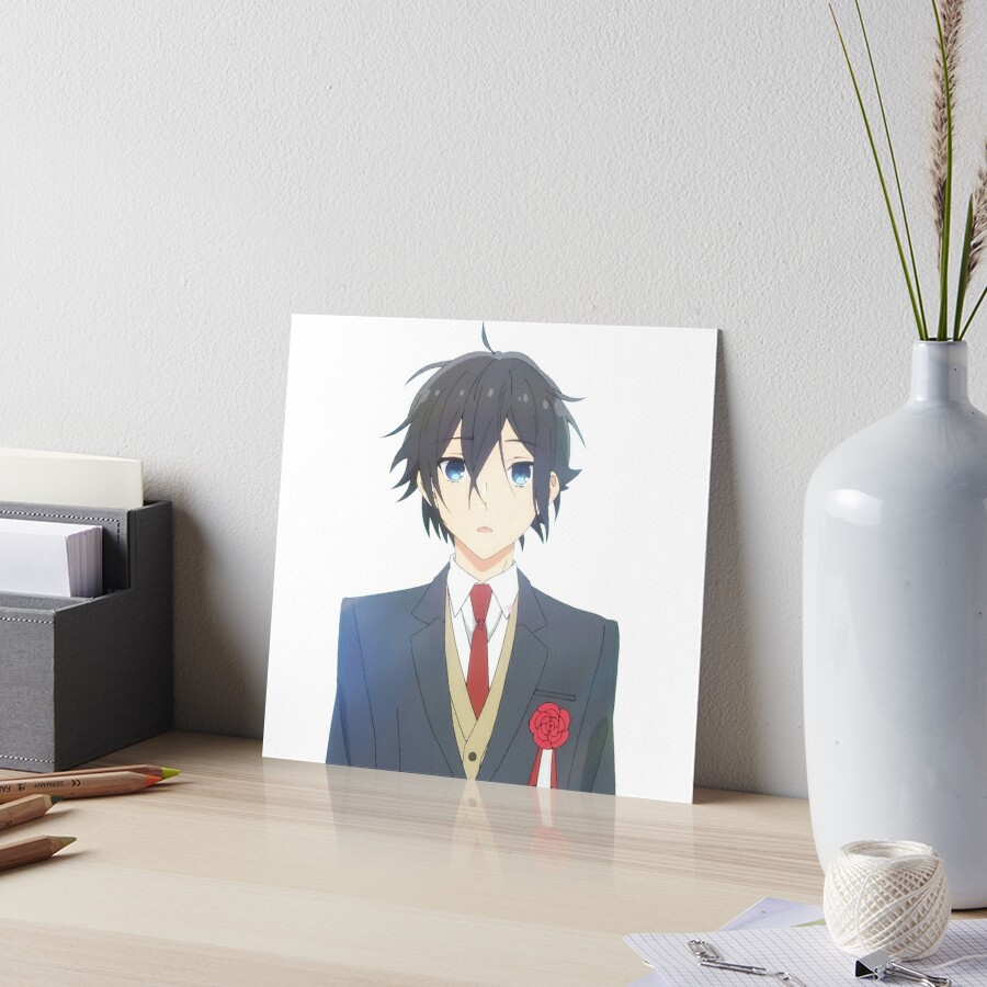 Izumi Miyamura - horimiya Art Board Print for Sale by Arwain