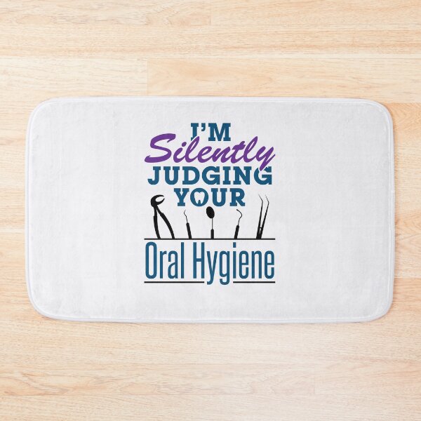 Item preview, I'm Silently Judging Your Oral Hygiene Dental Hygienist RDH designed and sold by jaygo.