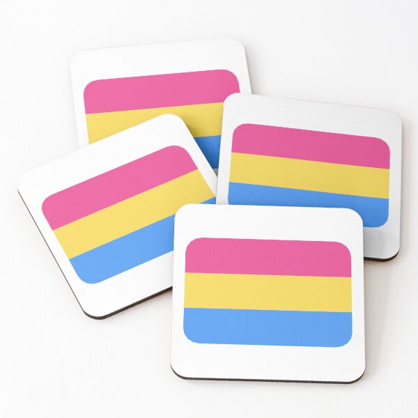 Item preview, Pansexual Flag Print designed and sold by JoyforU.