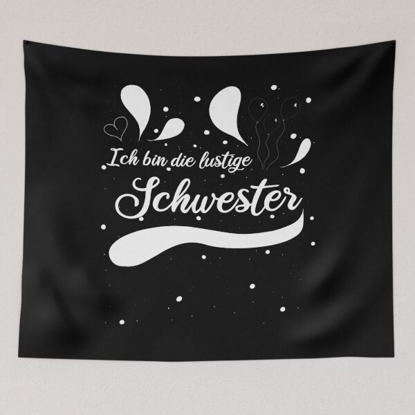Item preview, I'm The Funny Sister Sibling Saying designed and sold by AOCreativeProd.