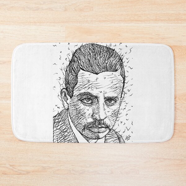 Item preview, RAINER MARIA RILKE - ink portrait .1 designed and sold by lautir.