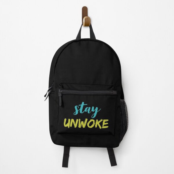 Item preview, Stay Unwoke, Anti Woke, Anti-PC, political correctness, counter culture gift designed and sold by HomeConscious.