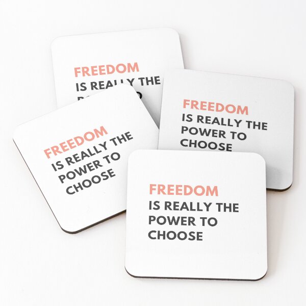 Item preview, Freedom is really the power to choose designed and sold by EnlightParis.