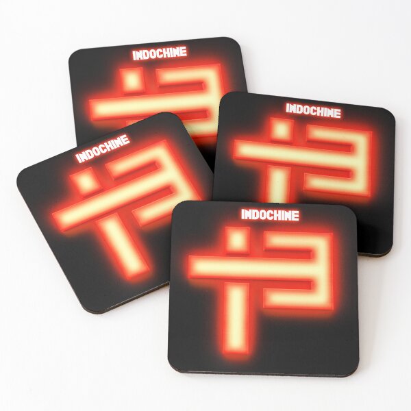 feu indochine 2021 tokaug Dessous de verre (lot de 4)