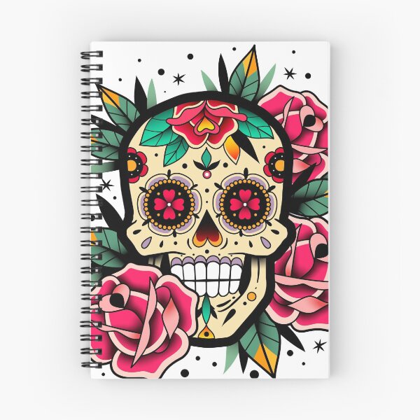 Item preview, Sugar Skull With Roses Art Collection designed and sold by JTS STORE.