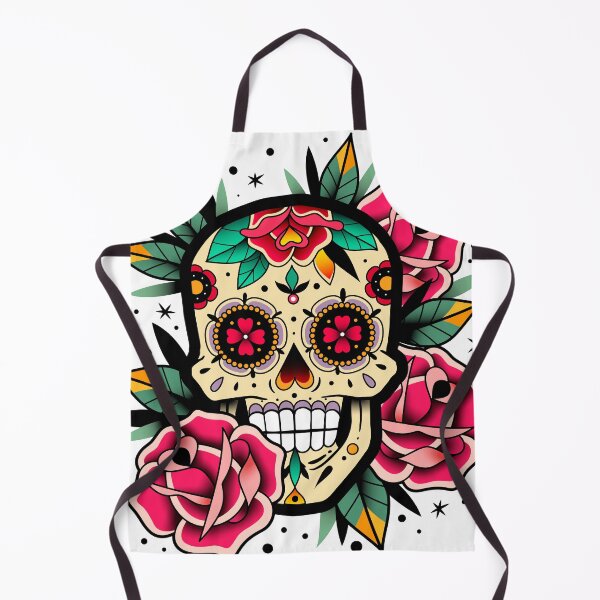 Item preview, Sugar Skull With Roses Art Collection designed and sold by JTS STORE.