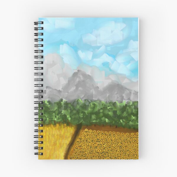 Item preview, Spackling sunflower field designed and sold by DCSMKreativ.