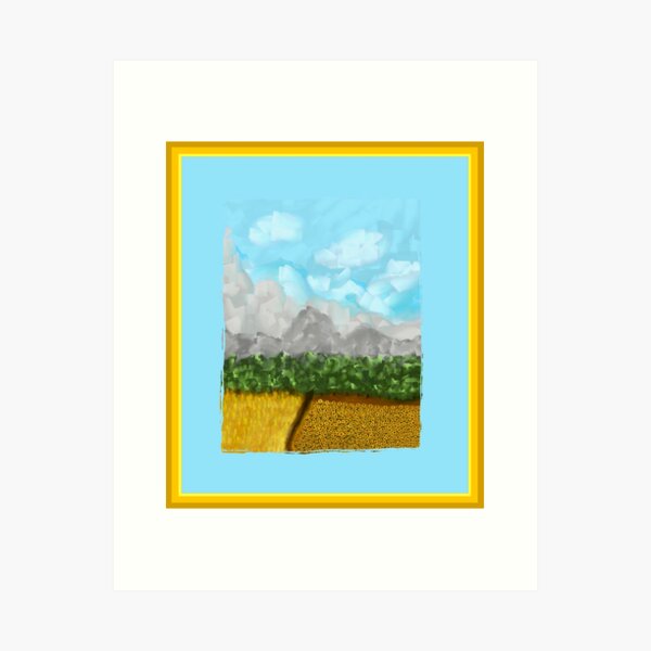 Item preview, Spackling sunflower field designed and sold by DCSMKreativ.