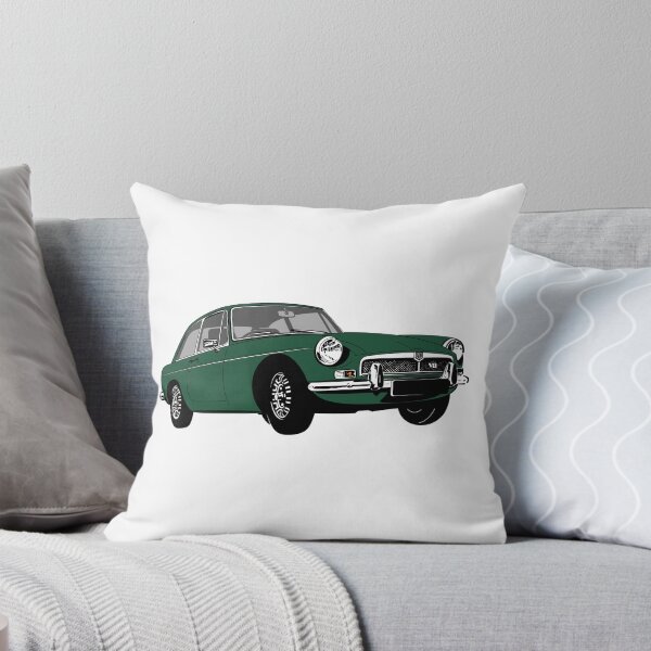 Item preview, Parachoques cromado MGB GT V8, coche verde designed and sold by Showcase Classic & Sports Car.