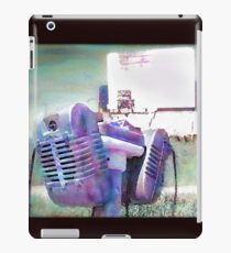 Watercolor Drive-in Memories Photo Print iPad Case/Skin