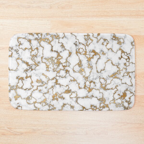 Item preview, Gold black and white shiny luxurious marble veins texture designed and sold by CynthiaGraphics.