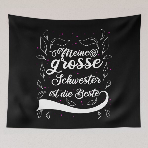 Item preview, My Big Sister Is The Best designed and sold by AOCreativeProd.