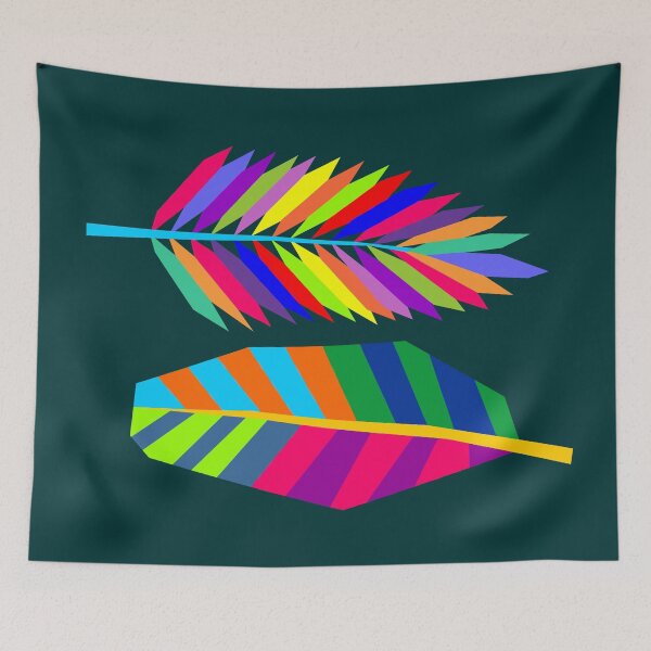Item preview, Colorful Leaves Pop art designed and sold by ahmadnusyirwan.