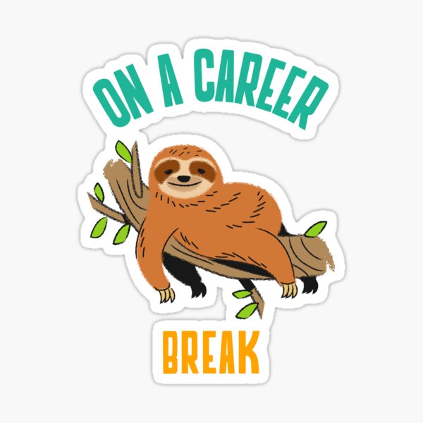 Item preview, Career Break Financial Freedom designed and sold by HappyFunnyTees.