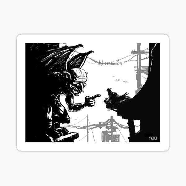 Gargoyle Sticker