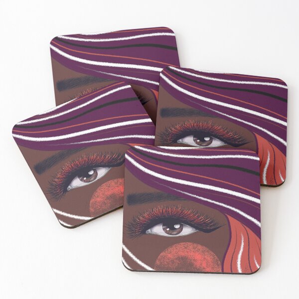Item preview, Naomi Beauty Illustration Makeup # 1 designed and sold by Susanne Margarete Lutz.