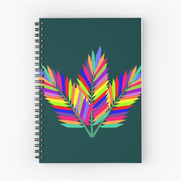 Item preview, Colorful Palm Leaves designed and sold by ahmadnusyirwan.