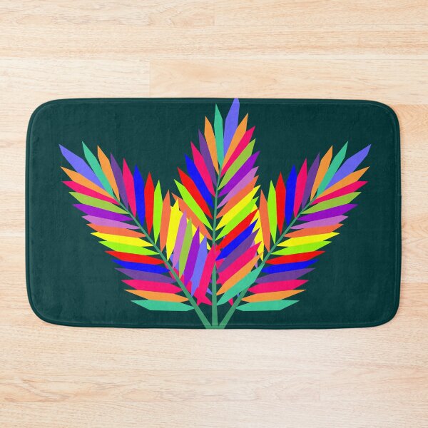 Item preview, Colorful Palm Leaves designed and sold by ahmadnusyirwan.
