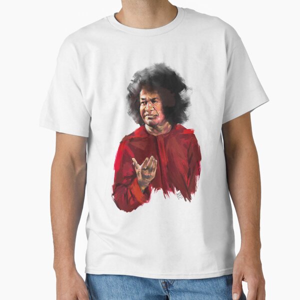 Vista previa del artículo con la obra «Sathya Sai Baba - Ama a todos, salva a todos», diseñado y vendido por MissWilcox.