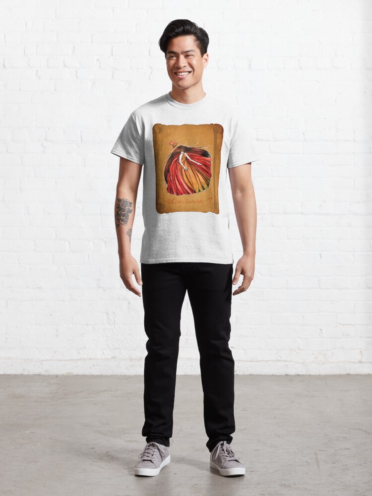 Alternate view of Who is the Mad Hatter ? Red Riding Hood Classic T-Shirt