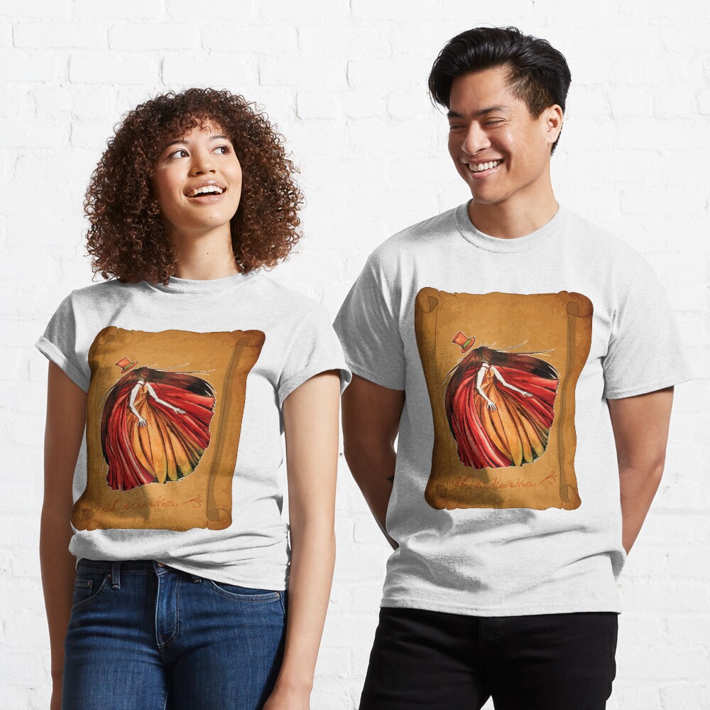 Who is the Mad Hatter ? Red Riding Hood Classic T-Shirt