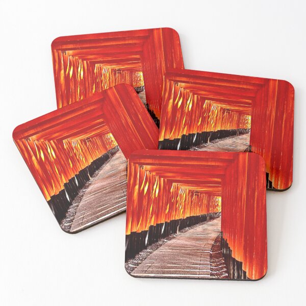 Item preview, Fushimi Inari Shrine Torii Gate Pathway designed and sold by JapanZukiStore.