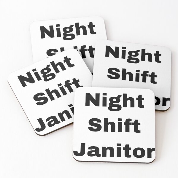 Item preview, Night Shift Janitor designed and sold by Yeewen88.