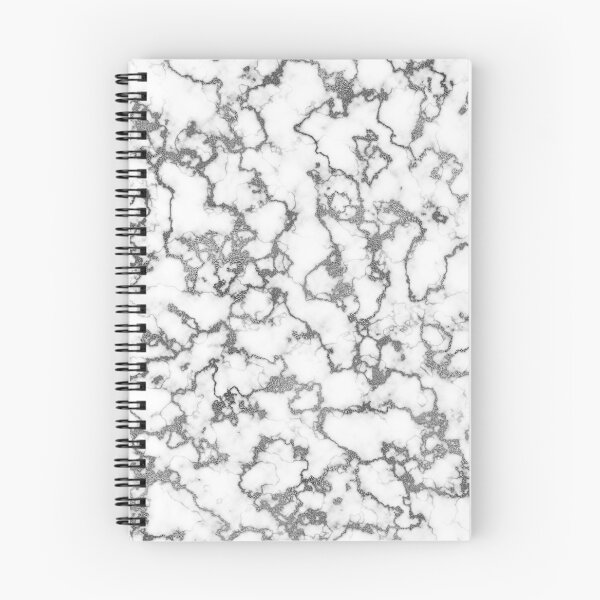 Item preview, Silver black and white shiny luxurious marble veins texture designed and sold by CynthiaGraphics.