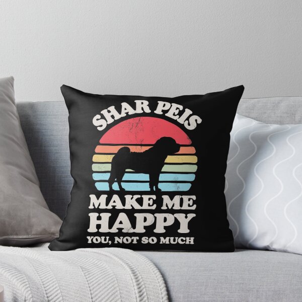 Item preview, Shar Peis Make Me Happy Sunset Retro Shirt for Men Women Boys Girls Kids Dog Lover Gifts designed and sold by LiqueGifts.