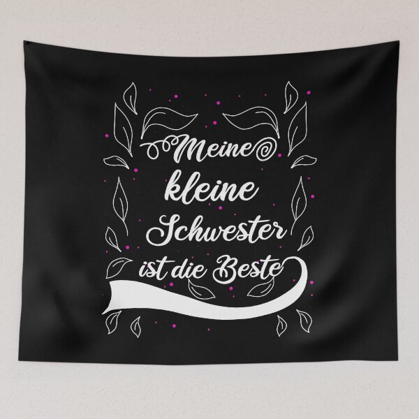 Item preview, My Little Sister Is The Best designed and sold by AOCreativeProd.