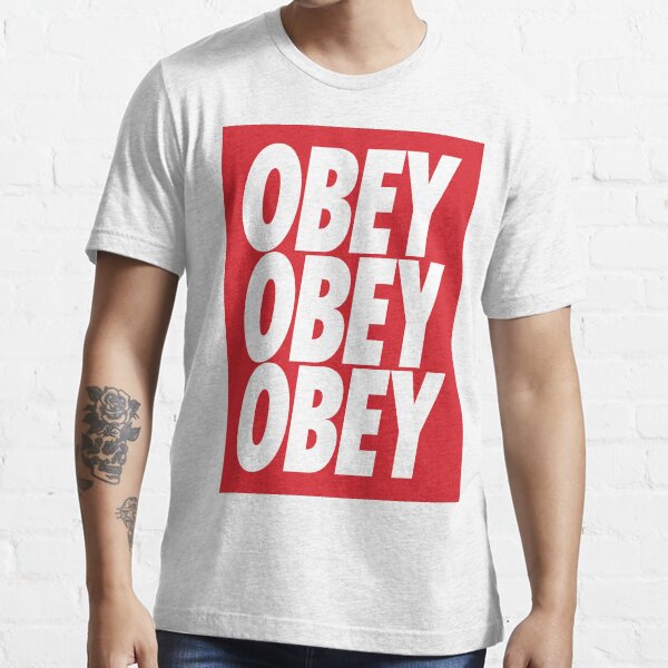 "Obey Obey Obey They Live Inspired" Tshirt by satariarts Redbubble