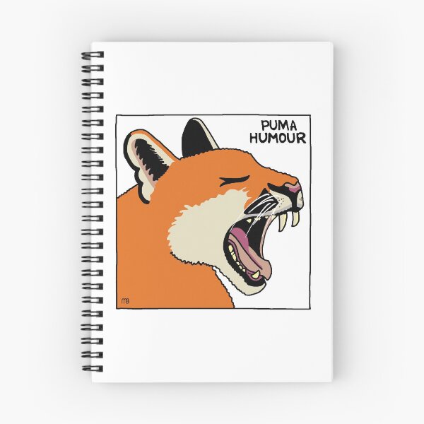 Item preview, Puma laughing at a joke designed and sold by Michelle Best.