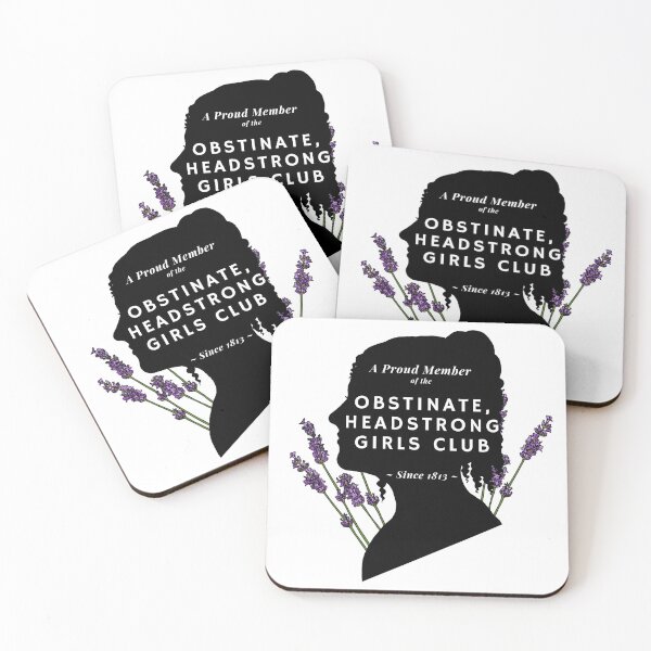 Item preview, Obstinate Headstrong Girls Club - Pride and Prejudice designed and sold by JustabitBookish.