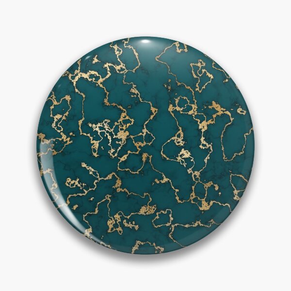 Item preview, Gold and dark teal shiny luxurious marble veins texture designed and sold by CynthiaGraphics.
