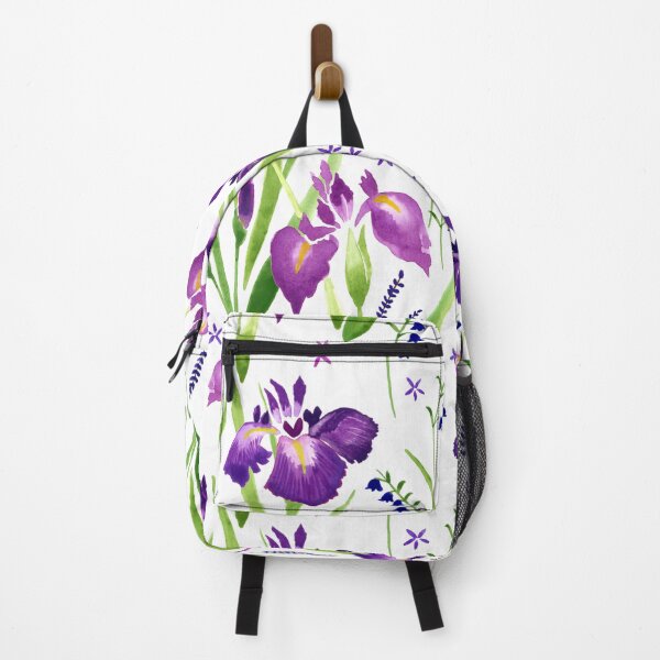 Item preview, Summer Iris Repeat Pattern designed and sold by Lucinda Kidney.