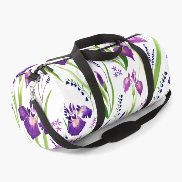 Item preview, Summer Iris Repeat Pattern designed and sold by Lucinda Kidney.