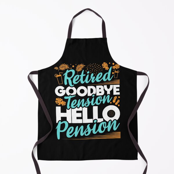 Item preview, Retired Goodbye Tension Hello Pension - Retirement designed and sold by shirti.