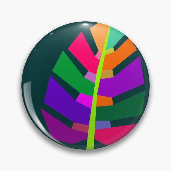 Item preview, Colorful Palm Leaf 01 designed and sold by ahmadnusyirwan.