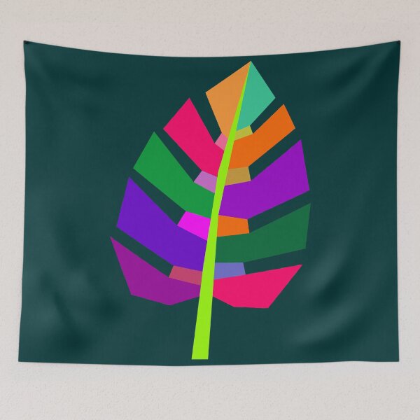 Item preview, Colorful Palm Leaf 01 designed and sold by ahmadnusyirwan.