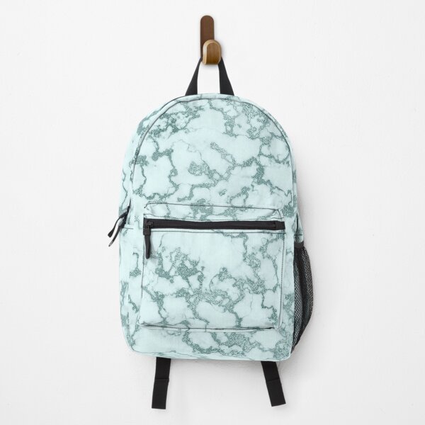 Item preview, Misty turquoise teal shiny luxurious marble veins texture designed and sold by CynthiaGraphics.