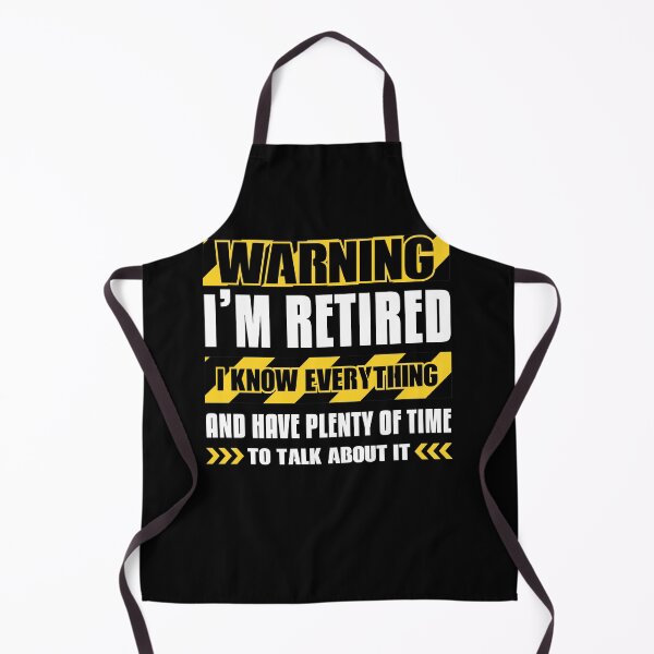 Item preview, Warning I'm Retired - Pensioned Senior designed and sold by shirti.