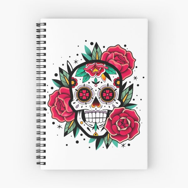 Item preview, Sugar Skull With Roses Art Collection designed and sold by JTS STORE.