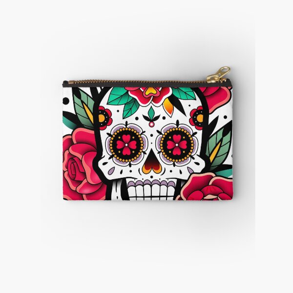 Item preview, Sugar Skull With Roses Art Collection designed and sold by JTS STORE.