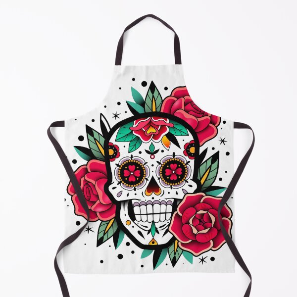 Item preview, Sugar Skull With Roses Art Collection designed and sold by JTS STORE.