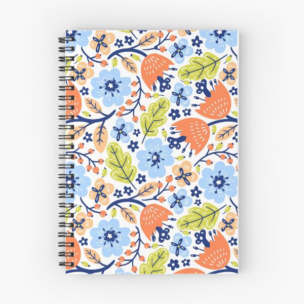 Item preview, Colorful Floral pattern with leaves designed and sold by deeloutshirts.