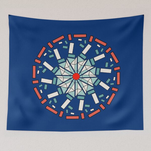 Item preview, Cyber mandala designed and sold by SanMaximum.